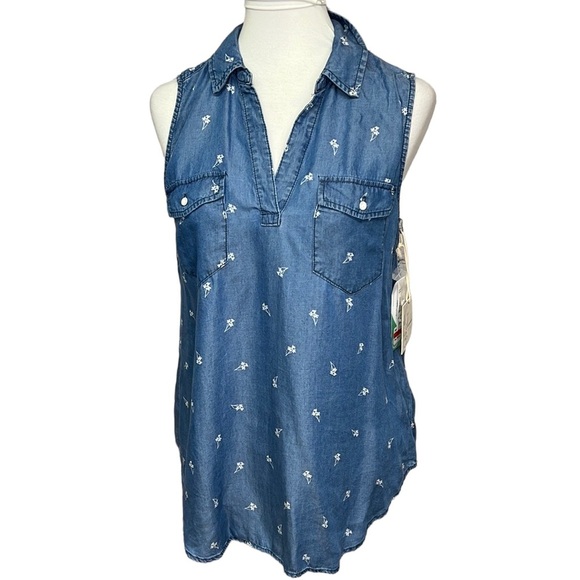 Caffe Marrahesh Tencel Blouse - Picture 1 of 6